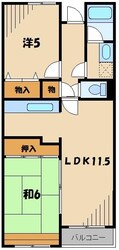 トゥインクル秋津の物件間取画像